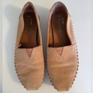 Toms blush pink Loafers Slip-On Comfort